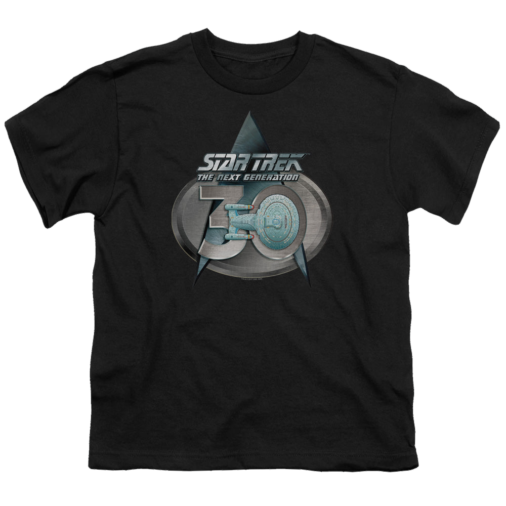 Star Trek The Next Generation Tng 30 Logo - Youth T-Shirt Youth T-Shirt (Ages 8-12) Star Trek   