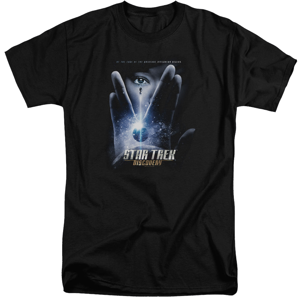 Star Trek Discovery Discovery Begins - Men's Tall Fit T-Shirt Men's Tall Fit T-Shirt Star Trek   