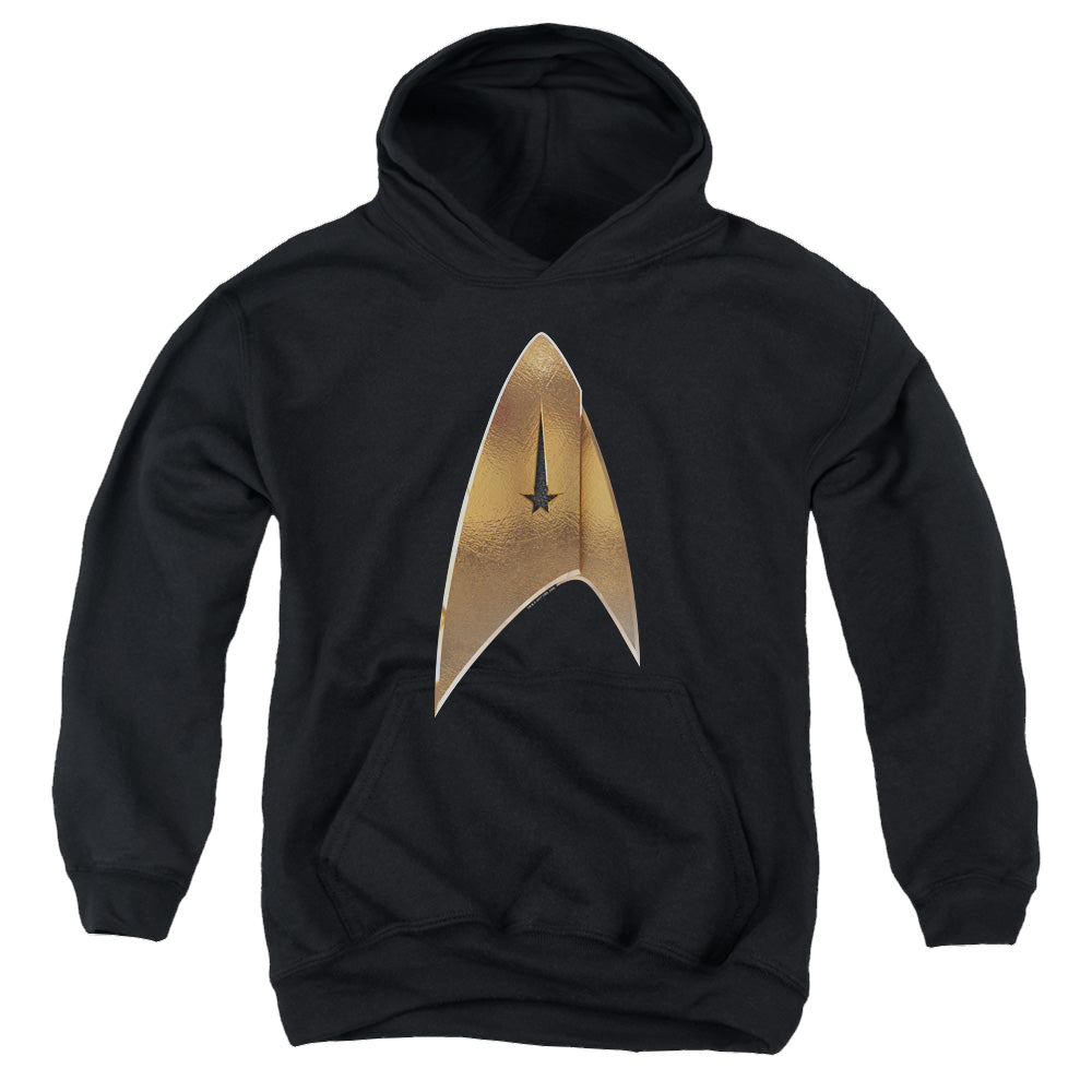 Star Trek Discovery Command Shield - Youth Hoodie Youth Hoodie (Ages 8-12) Star Trek   