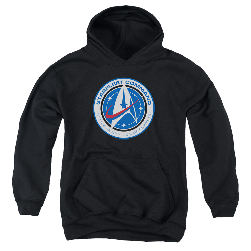 Star Trek Discovery Starfleet Command - Youth Hoodie Youth Hoodie (Ages 8-12) Star Trek   