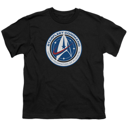 Star Trek Discovery Starfleet Command - Youth T-Shirt Youth T-Shirt (Ages 8-12) Star Trek   