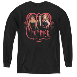 Charmed Charmed Girls - Youth Long Sleeve T-Shirt Youth Long Sleeve T-Shirt Charmed   