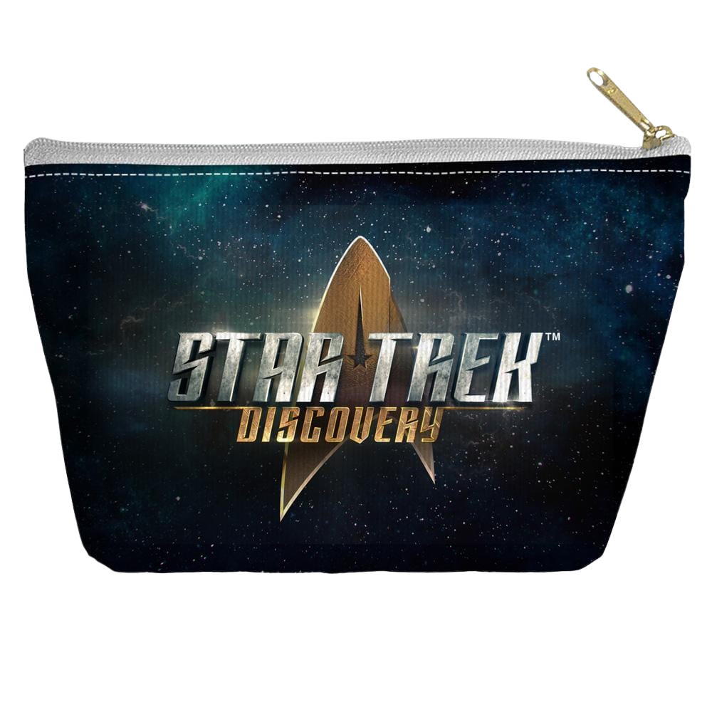 Star Trek Discovery Star Trek Discovery Logo - Straight Bottom Accessory Pouch T Bottom Accessory Pouches Star Trek   