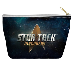 Star Trek Discovery Star Trek Discovery Logo - Straight Bottom Accessory Pouch T Bottom Accessory Pouches Star Trek   