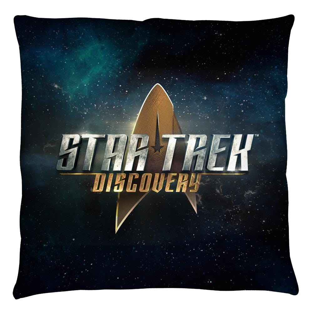 Star Trek Discovery Star Trek Discovery Logo - Throw Pillows Throw Pillows Star Trek   