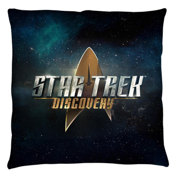 Discovery Star Trek Discovery Logo throw pillow
