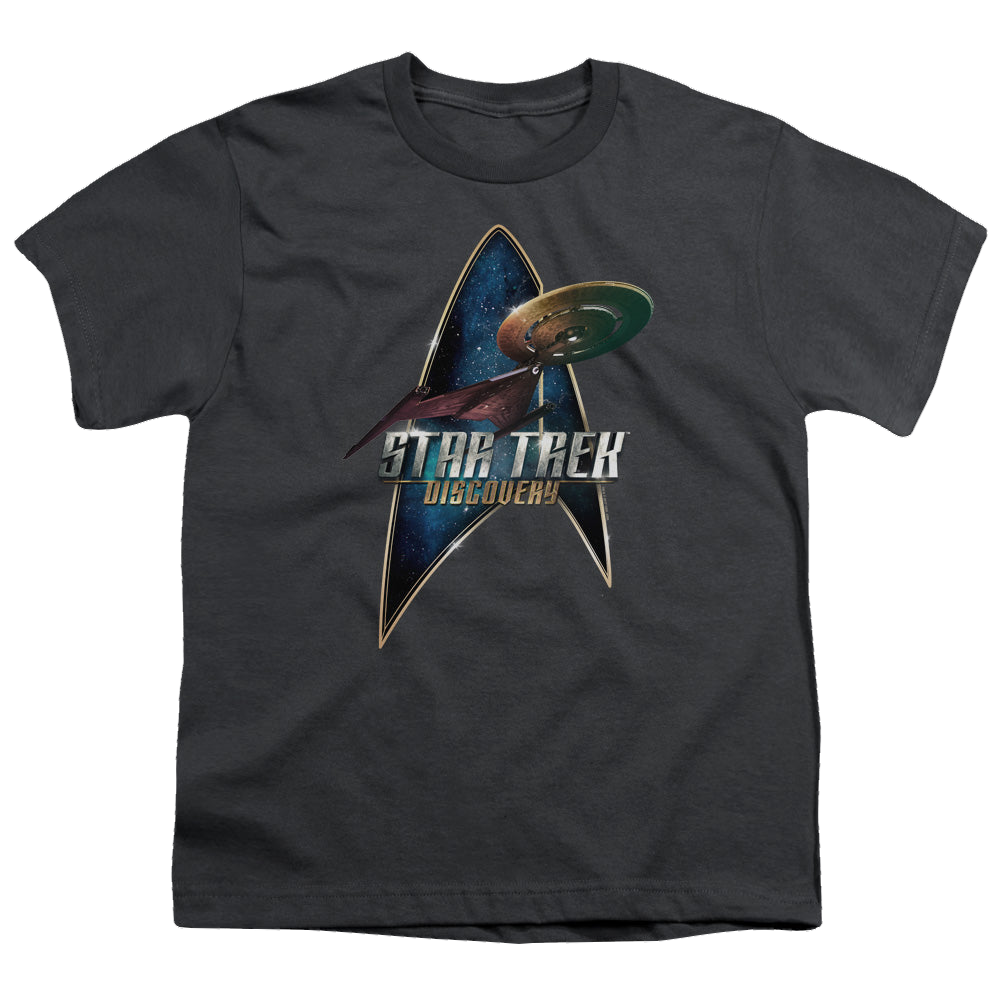 Star Trek Discovery Discovery - Youth T-Shirt Youth T-Shirt (Ages 8-12) Star Trek   