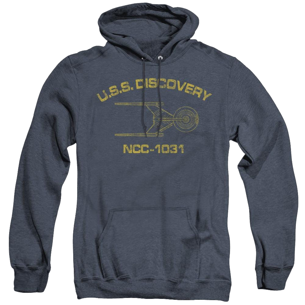 Star Trek Discovery Discovery Athletic - Heather Pullover Hoodie Heather Pullover Hoodie Star Trek   