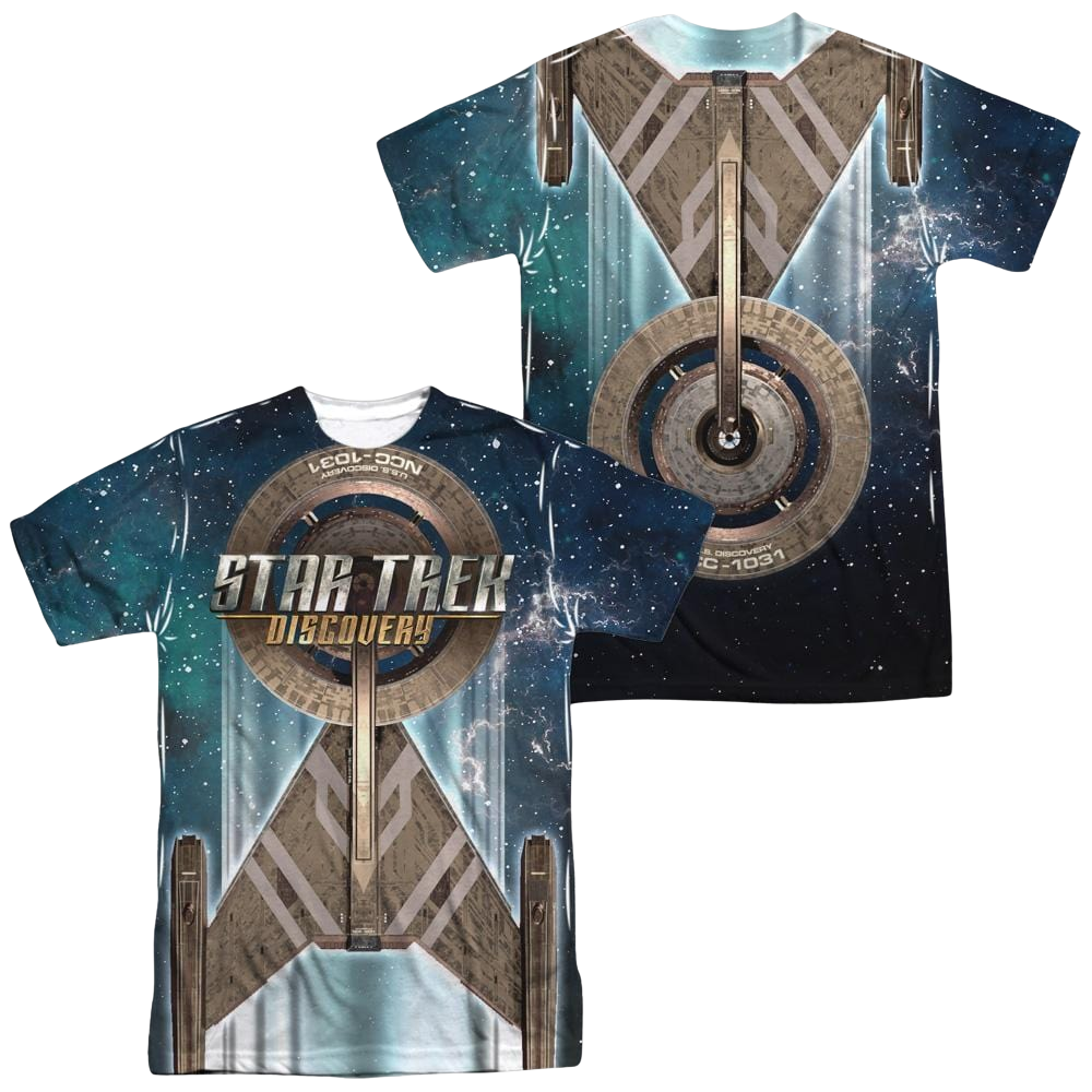 Star Trek Discovery Uss Discovery Men's All-Over Print T-Shirt Men's All-Over Print T-Shirt Star Trek   