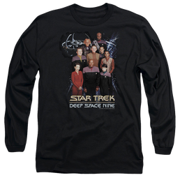 Star Trek Deep Space Nine Ds9 Crew - Men's Long Sleeve T-Shirt Men's Long Sleeve T-Shirt Star Trek   