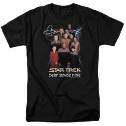 Star Trek Deep Space Nine Ds9 Crew - Men's Regular Fit T-Shirt Men's Regular Fit T-Shirt Star Trek   