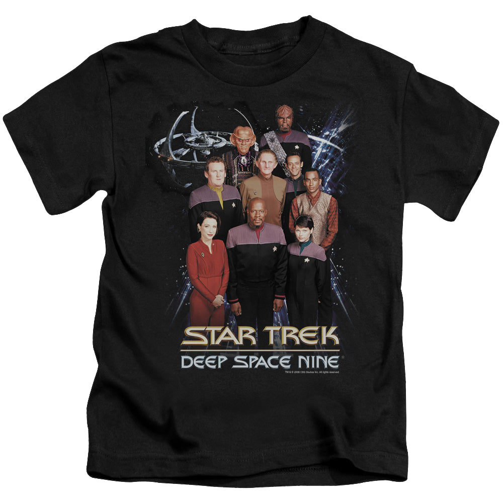 Star Trek Deep Space Nine Ds9 Crew - Kid's T-Shirt Kid's T-Shirt (Ages 4-7) Star Trek   
