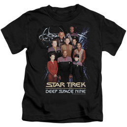 Star Trek Deep Space Nine Ds9 Crew - Kid's T-Shirt Kid's T-Shirt (Ages 4-7) Star Trek   