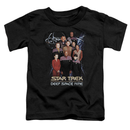 Star Trek Deep Space Nine Ds9 Crew - Toddler T-Shirt Toddler T-Shirt Star Trek   