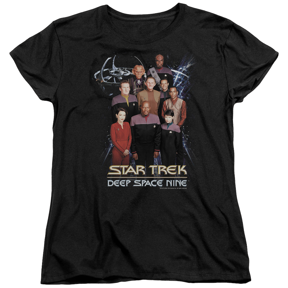 Star Trek Deep Space Nine Ds9 Crew - Women's T-Shirt Women's T-Shirt Star Trek   