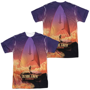 Star Trek Discovery Explore men's all-over print t-shirt