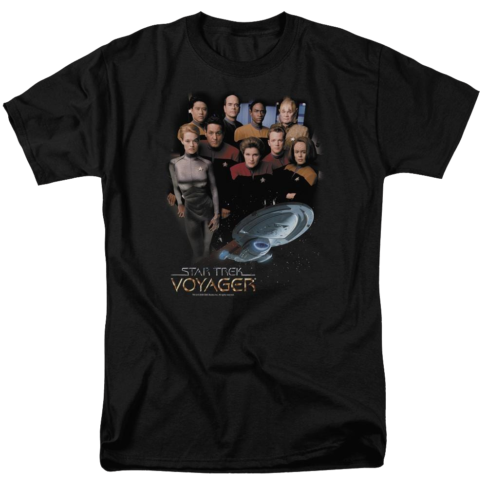 Star Trek Voyager Crew Men's Regular Fit T-Shirt Men's Regular Fit T-Shirt Star Trek   
