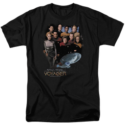 Star Trek Voyager Crew Men's Regular Fit T-Shirt Men's Regular Fit T-Shirt Star Trek   