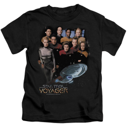 Star Trek Voyager Crew Kid's T-Shirt (Ages 4-7) Kid's T-Shirt (Ages 4-7) Star Trek   