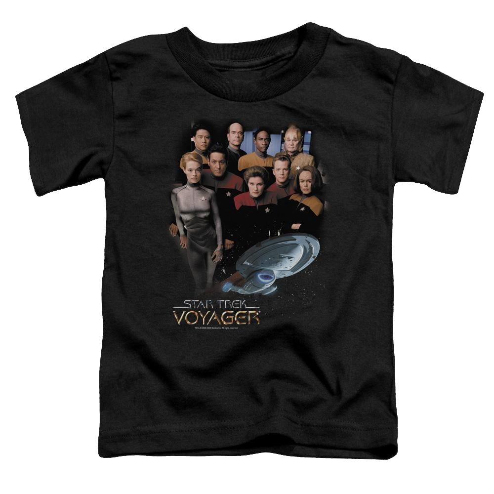 Star Trek Voyager Crew Toddler T-Shirt Toddler T-Shirt Star Trek   