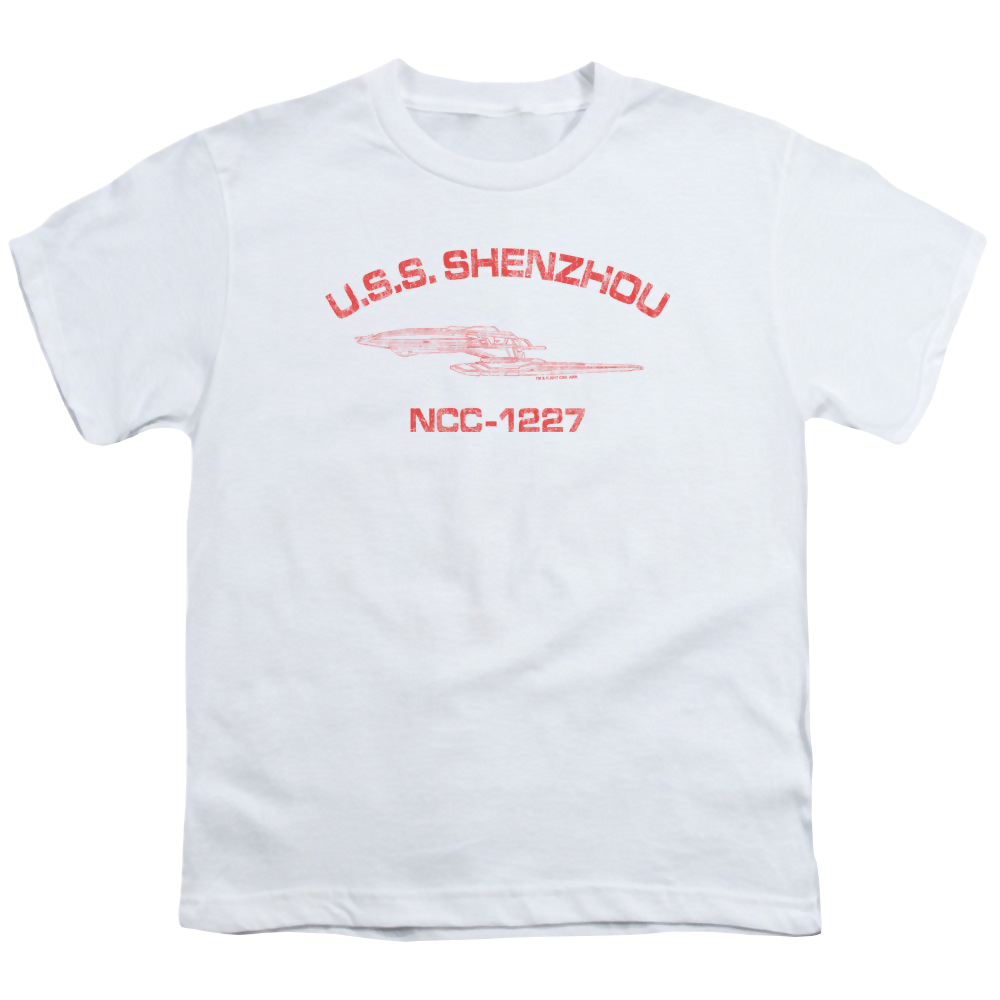 Star Trek Discovery Shenzhou Athletic - Youth T-Shirt Youth T-Shirt (Ages 8-12) Star Trek   