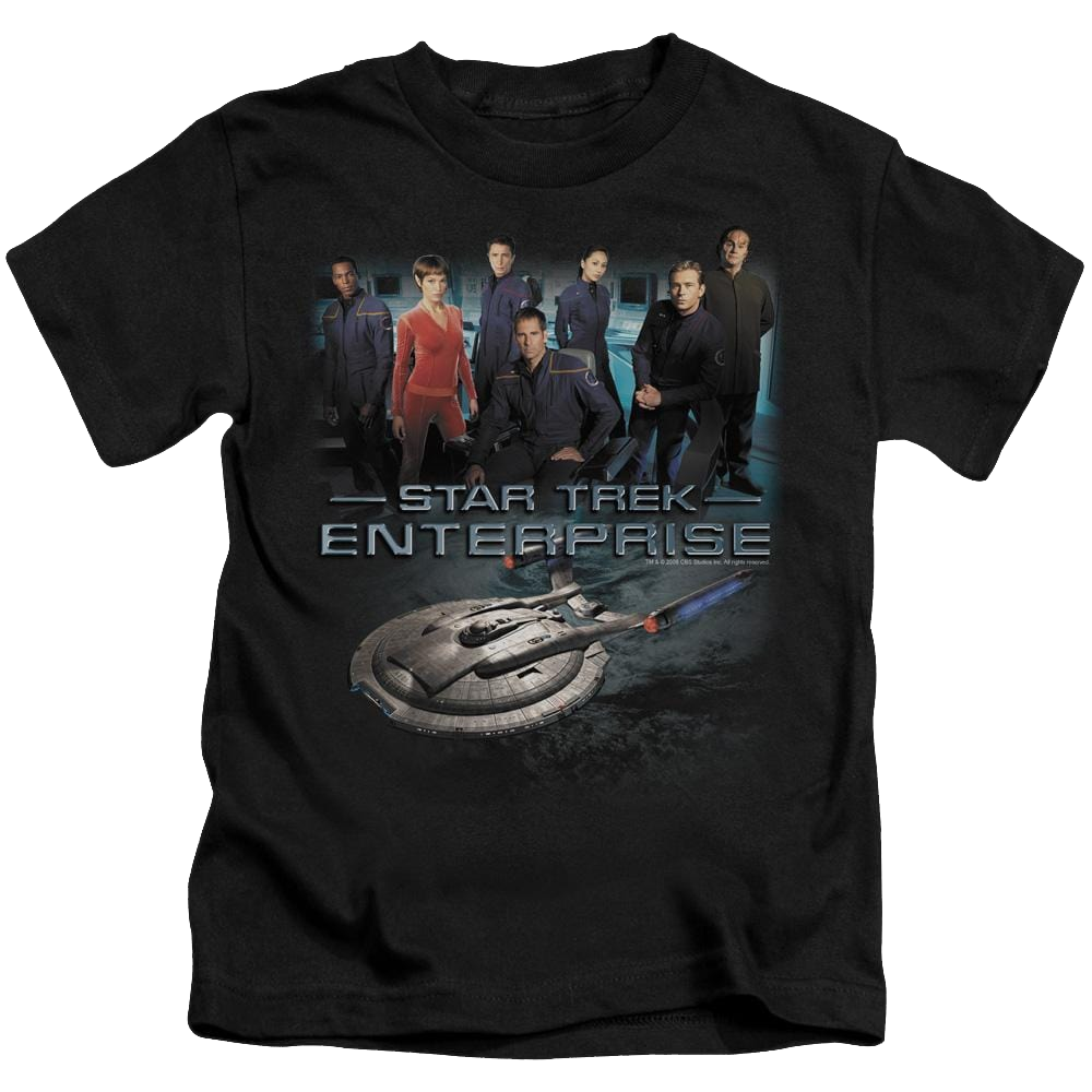 Star Trek Enterprise Crew Kid's T-Shirt (Ages 4-7) Kid's T-Shirt (Ages 4-7) Star Trek   