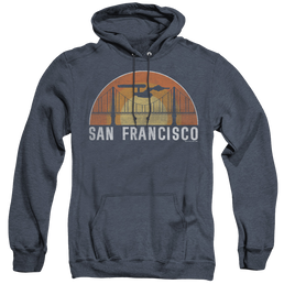 Ncis San Francisco Trek - Heather Pullover Hoodie Heather Pullover Hoodie NCIS   