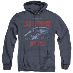 Star Trek The Original Series Stardate 2245 - Heather Pullover Hoodie Heather Pullover Hoodie Star Trek   