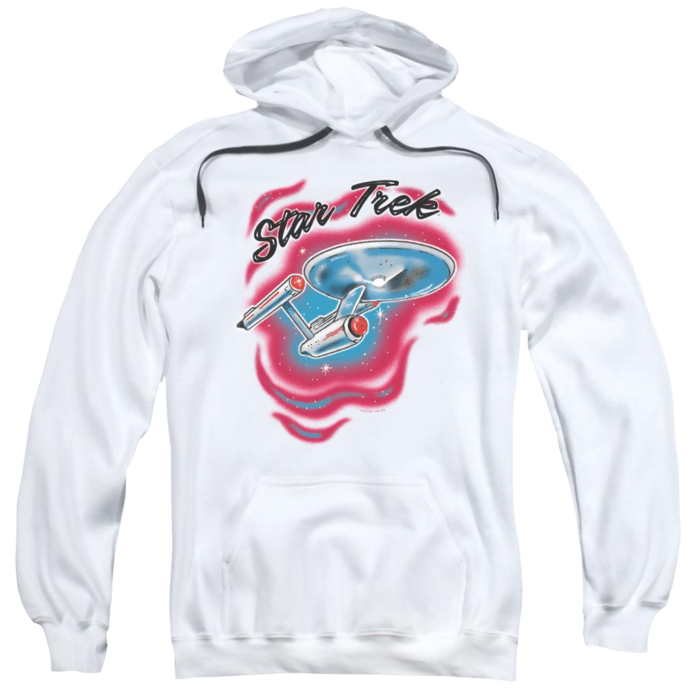 Star Trek Trek Airbrush Pullover Hoodie Pullover Hoodie Star Trek   