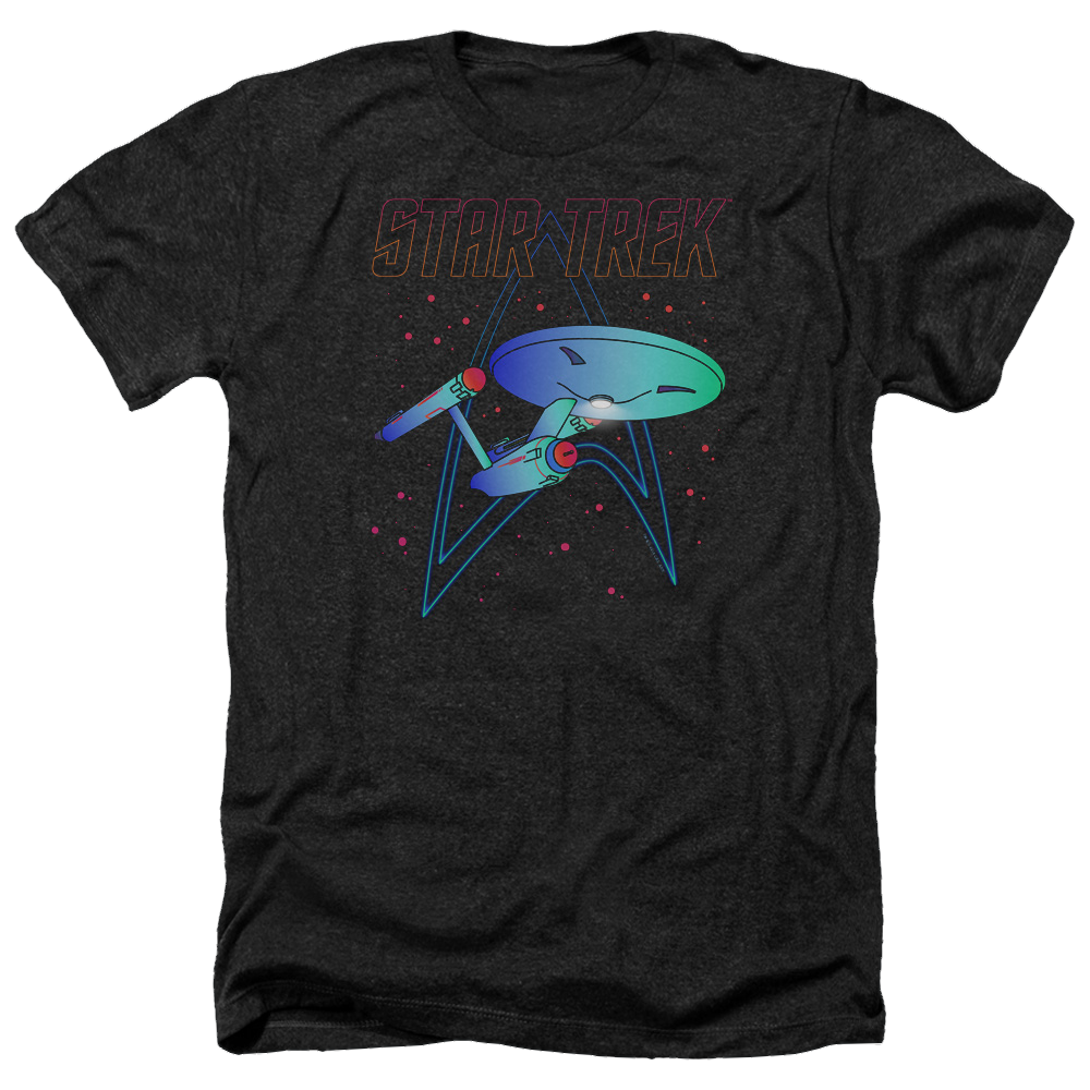 Star Trek Neon Trek Men's Heather T-Shirt Men's Heather T-Shirt Star Trek   