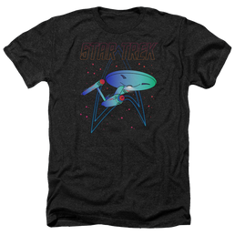 Star Trek Neon Trek Men's Heather T-Shirt Men's Heather T-Shirt Star Trek   
