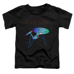 Star Trek Neon Trek Toddler T-Shirt Toddler T-Shirt Star Trek   