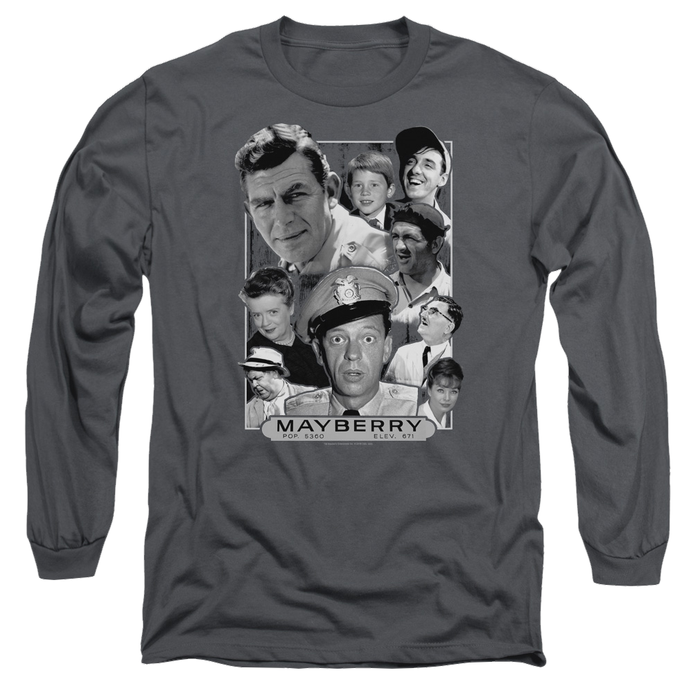 Andy Griffith Mayberry - Men's Long Sleeve T-Shirt Men's Long Sleeve T-Shirt Andy Griffith Show   