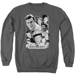 Andy Griffith Mayberry - Men's Crewneck Sweatshirt Men's Crewneck Sweatshirt Andy Griffith Show   