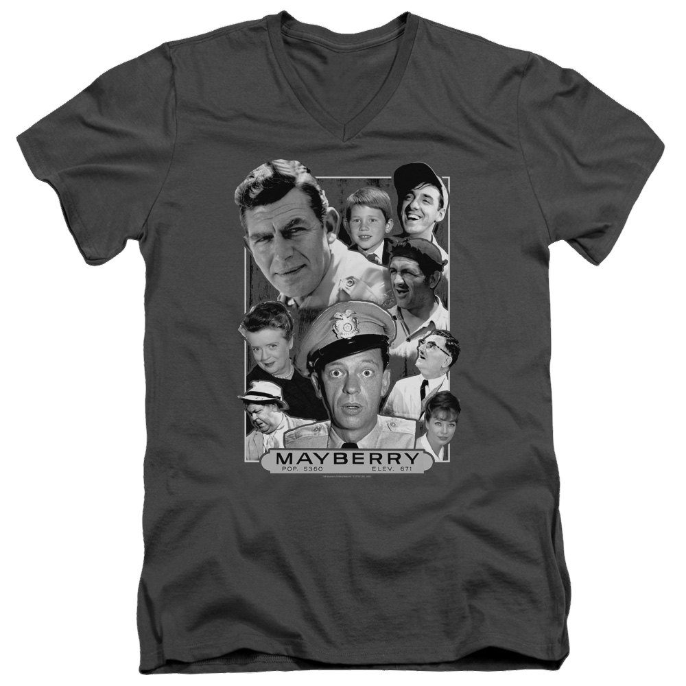 Andy Griffith Mayberry - Men's V-Neck T-Shirt Men's V-Neck T-Shirt Andy Griffith Show   