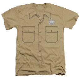 Andy Griffith Sheriff Uniform - Men's Heather T-Shirt Men's Heather T-Shirt Andy Griffith Show   