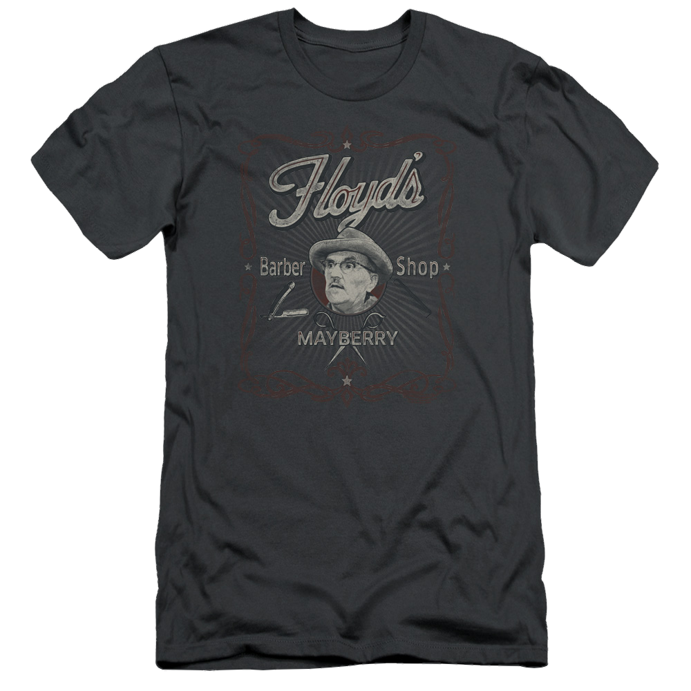 Andy Griffith Mayberry Floyds - Men's Slim Fit T-Shirt Men's Slim Fit T-Shirt Andy Griffith Show   