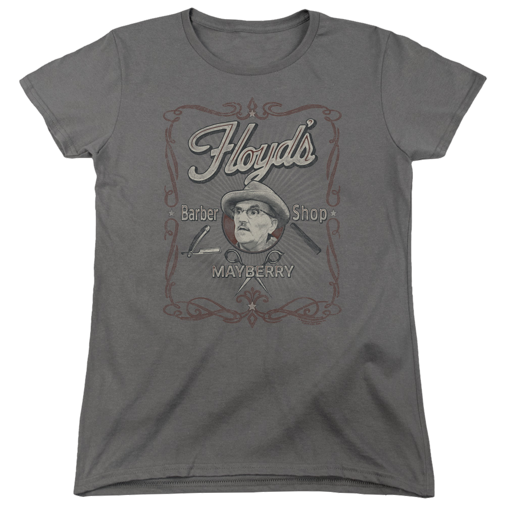 Andy Griffith Mayberry Floyds - Women's T-Shirt Women's T-Shirt Andy Griffith Show   