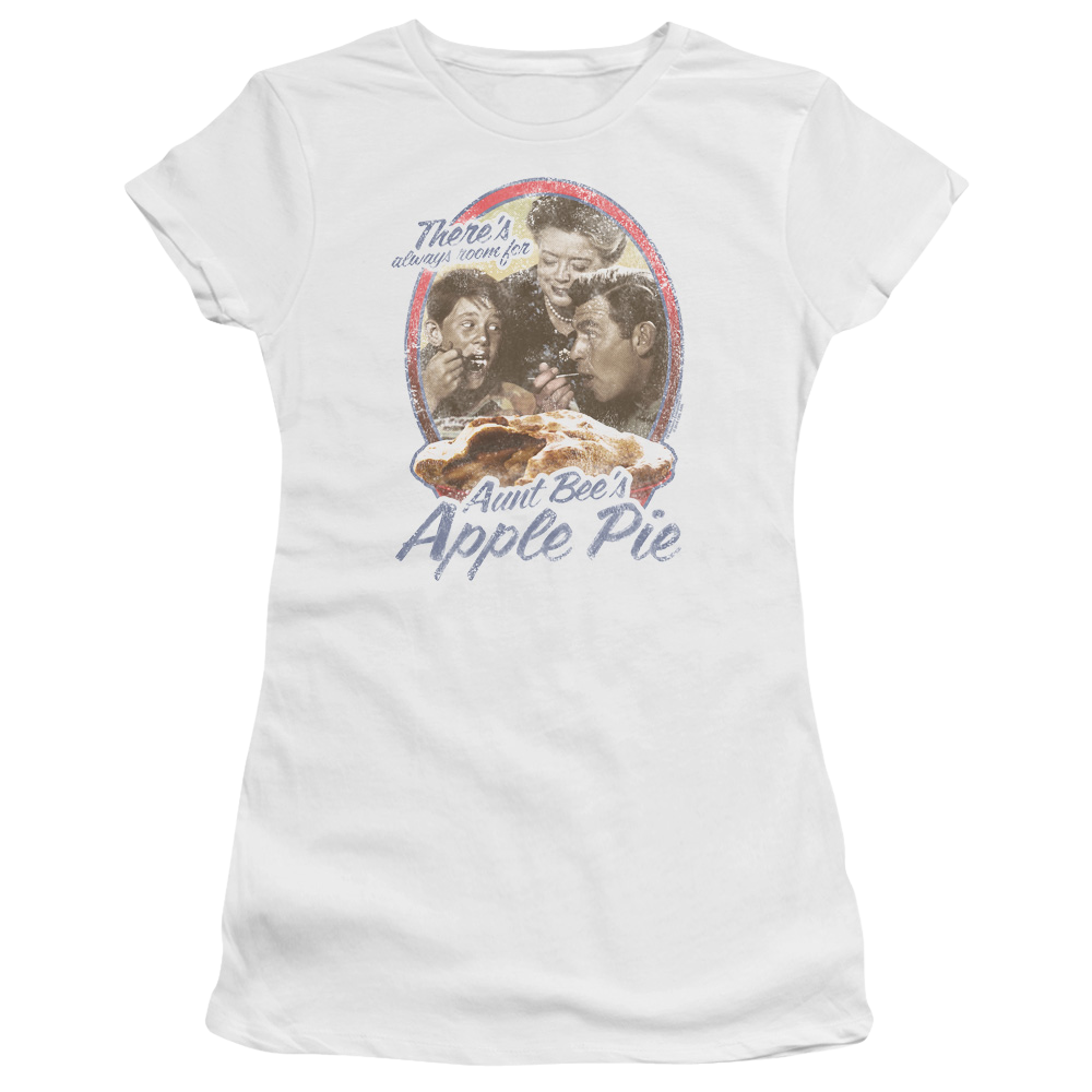 Andy Griffith Apple Pie - Juniors T-Shirt Juniors T-Shirt Andy Griffith Show   