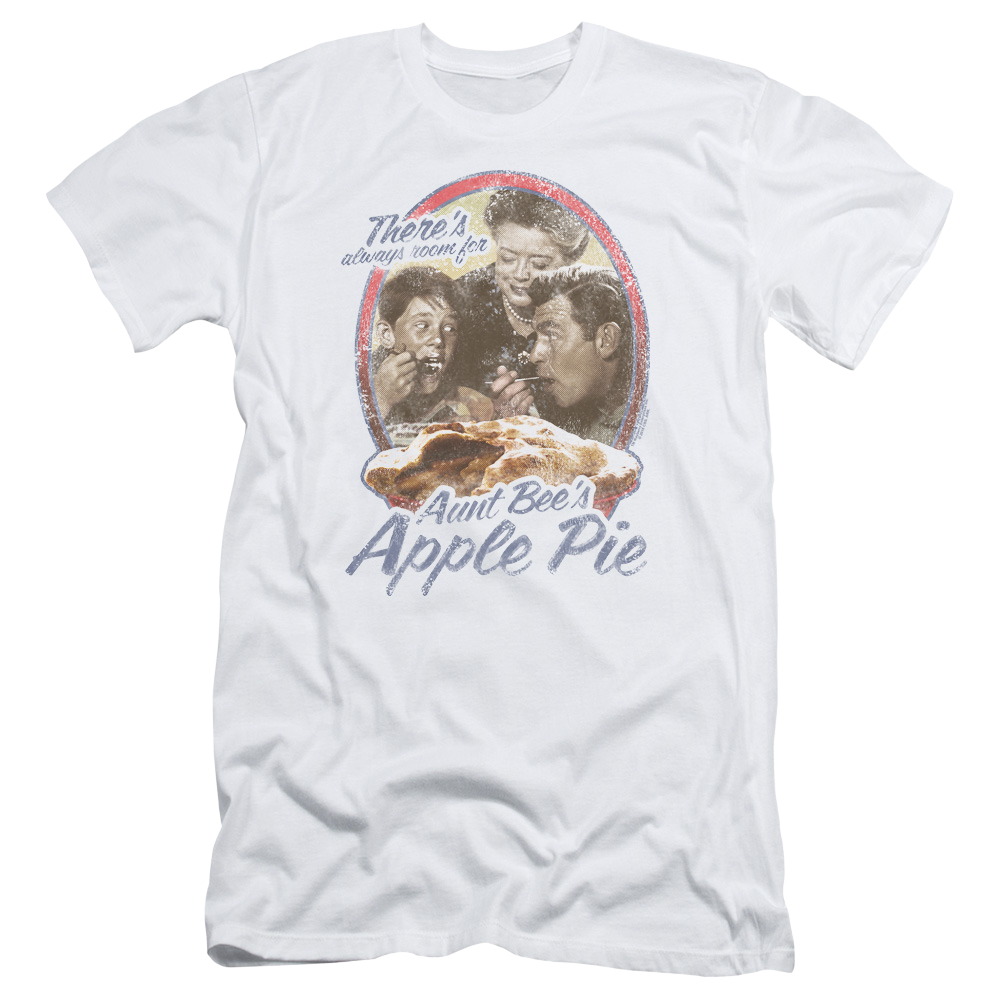 Andy Griffith Apple Pie - Men's Slim Fit T-Shirt Men's Slim Fit T-Shirt Andy Griffith Show   