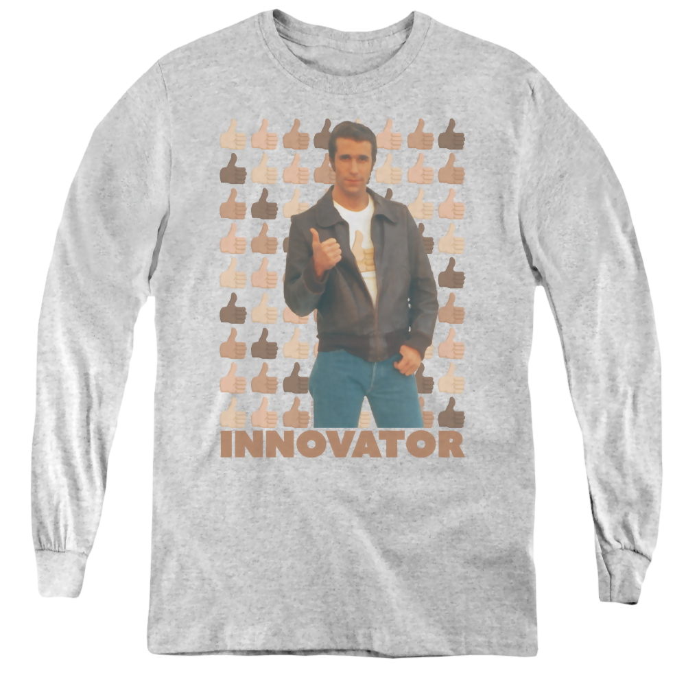 Happy Days Innovator - Youth Long Sleeve T-Shirt Youth Long Sleeve T-Shirt Happy Days   