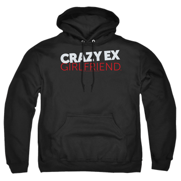 Black pullover hoodie with Crazy Ex-Girlfriend Crazy Ex Girlfriend graphic