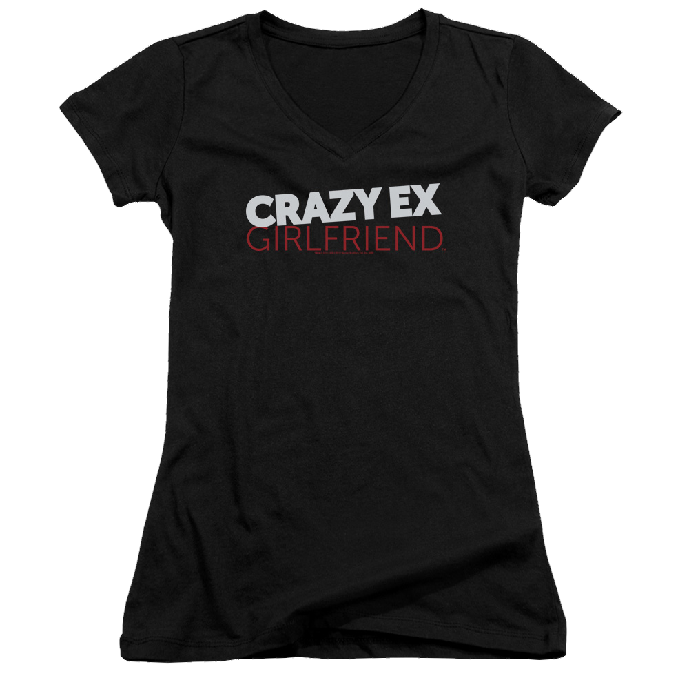 Crazy Ex-Girlfriend Crazy Ex Girlfriend - Juniors V-Neck T-Shirt Juniors V-Neck T-Shirt Crazy Ex-Girlfriend   