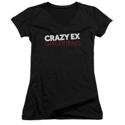 Crazy Ex-Girlfriend Crazy Ex Girlfriend - Juniors V-Neck T-Shirt Juniors V-Neck T-Shirt Crazy Ex-Girlfriend   