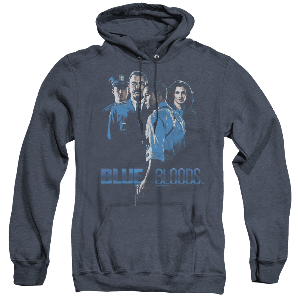 Blue Bloods Blue Bloods - Heather Pullover Hoodie Heather Pullover Hoodie Blue Bloods   
