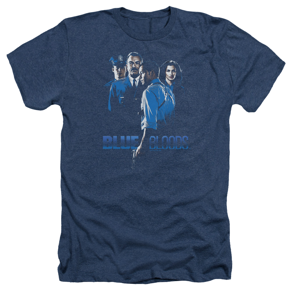 Blue Bloods Blue Bloods - Men's Heather T-Shirt Men's Heather T-Shirt Blue Bloods   