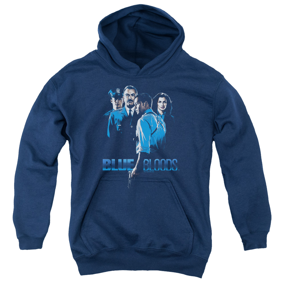 Blue Bloods Blue Bloods - Youth Hoodie Youth Hoodie (Ages 8-12) Blue Bloods   