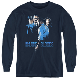 Blue Bloods Blue Bloods - Youth Long Sleeve T-Shirt Youth Long Sleeve T-Shirt Blue Bloods   