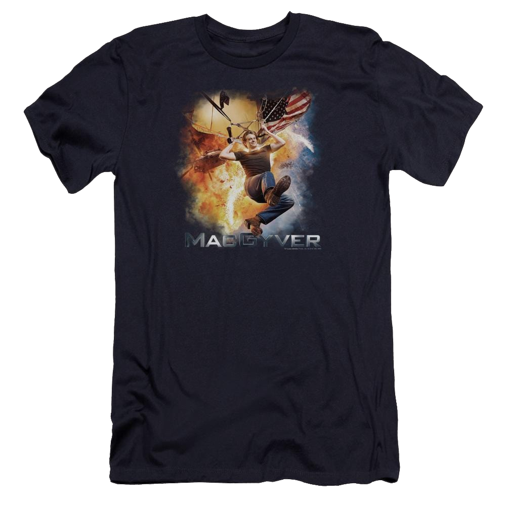 Macgyver Macgyver - Men's Premium Slim Fit T-Shirt Men's Premium Slim Fit T-Shirt MacGyver   