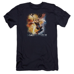 Macgyver Macgyver - Men's Premium Slim Fit T-Shirt Men's Premium Slim Fit T-Shirt MacGyver   